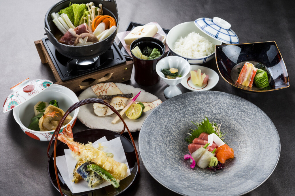 今日は何にしよう?バリエーション豊かなお食事をどうぞ。