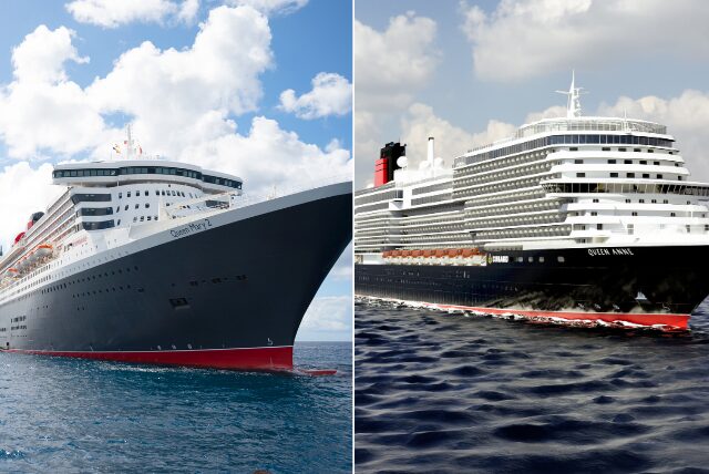 <CUNARD>2026年ワールドクルーズ クイーン・アン/クイーン・メリー2 2026年1月11日~4月30日 ワールド特典あり!