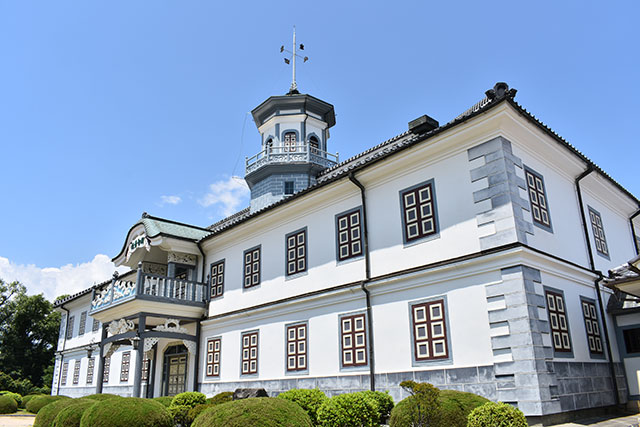 国宝 旧開智学校の洋風建築